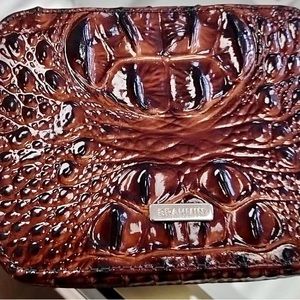 💍 NWT Brahmin Lori Jewelry Case Pecan Mebourne Leather 💍